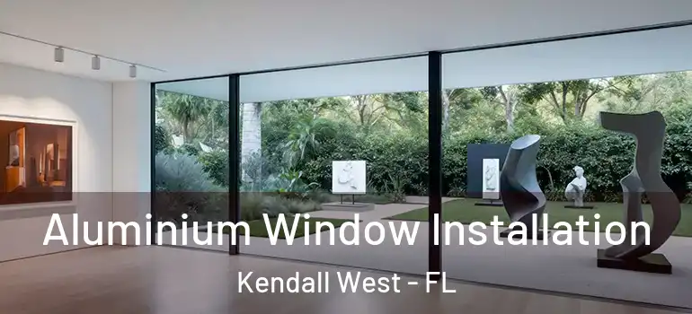  Aluminium Window Installation Kendall West - FL