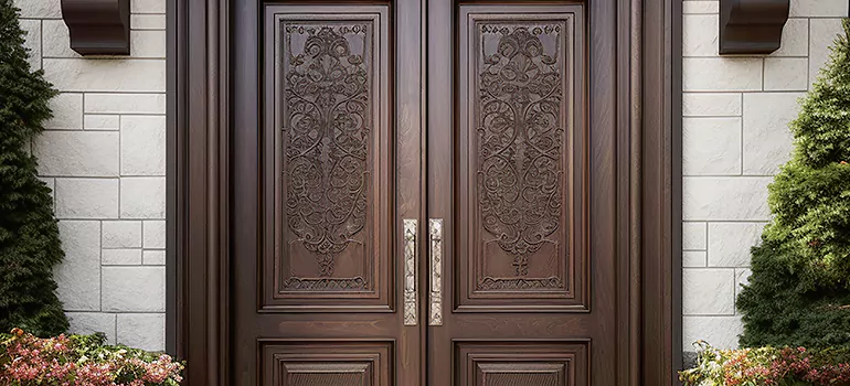 Double Front Doors in Kendall West, FL